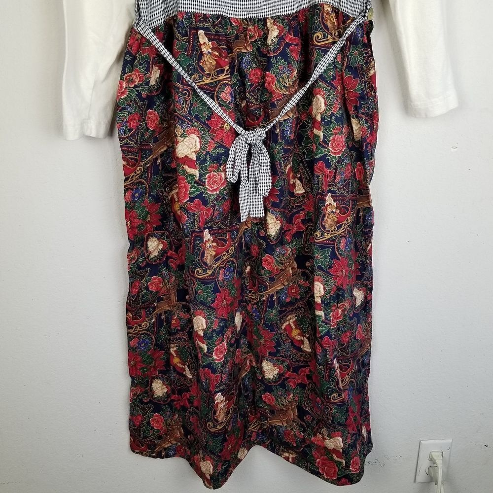 Sharon Anthony Lifestyles Dresses Christmas Jumper & Top Set Size 14 - Picture 7 of 9